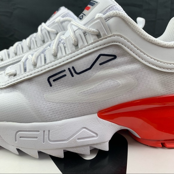 Fila Disruptor 2 Sleek Red Womens Various Sizes - Picture 8 of 10